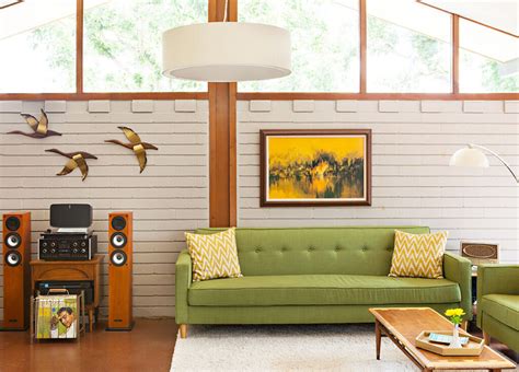 mcm inspired living room